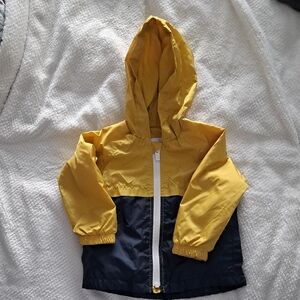 4/$20- Old Navy Kids Yellow and Black Raincoat